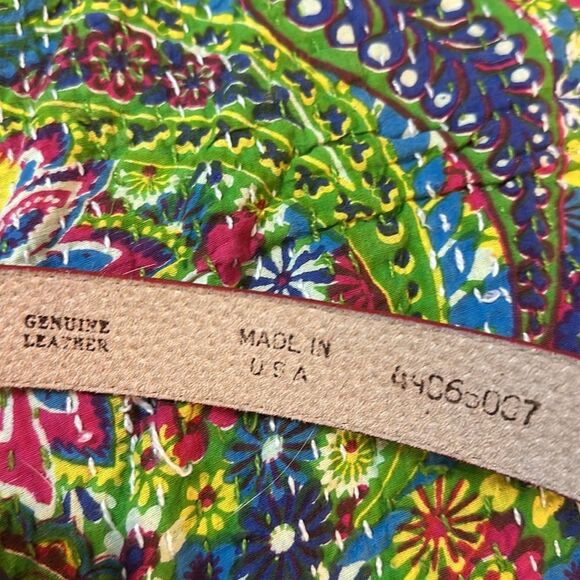 Vintage Talbots Red Leather Belt - Picture 5 of 5